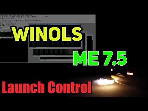 Winols Tutorial - ME7.5 1.8t add Launch Control