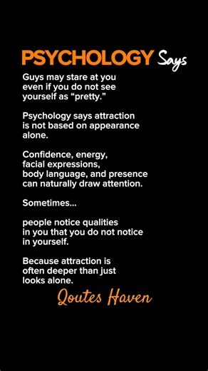 Why Guys Stare at You Even If You Don’t Feel Pretty #psychology #fyp #shorts