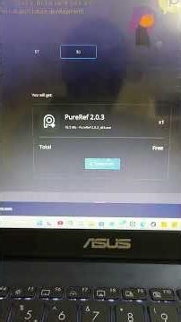 How to install PureRef software.