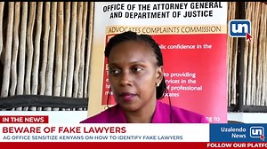 170K views · 2K reactions | How to spot Fake Lawyers using your Smartphone . Subscribe > https://youtu.be/uzSDP43uBN8 | Uzalendo News | Facebook