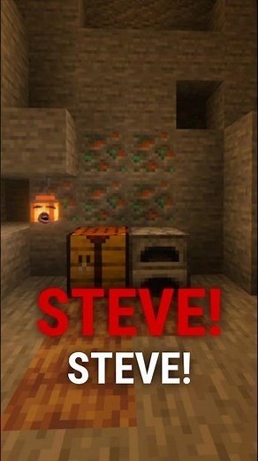Items reacting to cave sounds on Minecraft. #minecraft #minecrafthumor #minecraftshorts