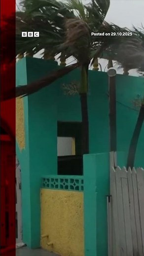 Hurricane Melissa ‘cut off one side of city from other’, Montego Bay mayor says. #Jamaica #BBCNews