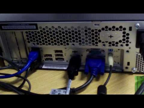 Lenovo M58 Dual Monitor Setup