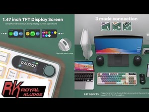 RK S98 Royal Kludge Review – The ULTIMATE 96% RGB Mechanical Keyboard with TFT Screen!