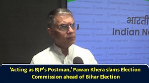 ‘Acting as BJP’s Postman,’ Pawan Khera slams Election Commission ahead of Bihar Election