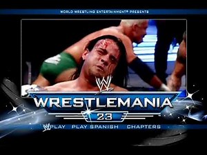 Wrestlemania 23 DVD Menu