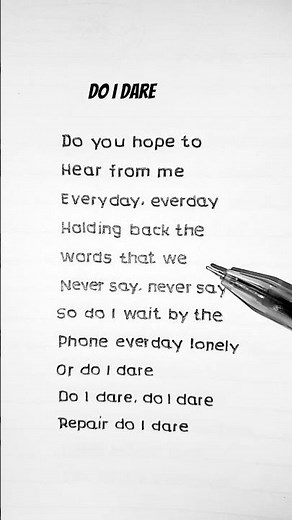 Conan Gray - Do I Dare (Lyrics)