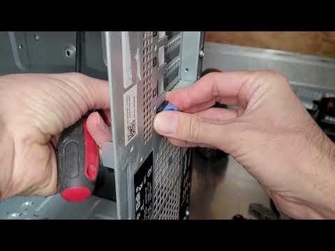 How to remove and reinstall PCIe slot retention clip 3J398 for Dell PowerEdge T610 Server