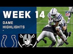 Colts vs. Raiders Week 14 Highlights | NFL 2020