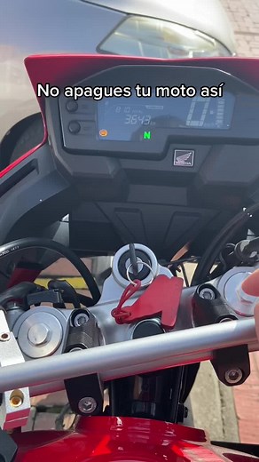 Cómo apagar correctamente tu moto para cuidar el sistema eléctrico