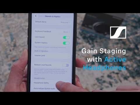 Gain Staging on the HDB 630 and other active headphones & earbuds