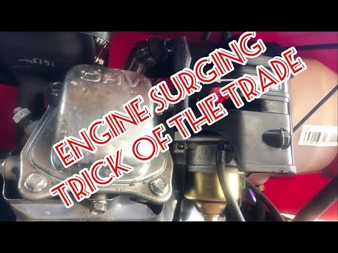 Troy-Bilt Squall 210 Snowblower - Surging idle - Carb fix￼