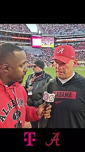 74K views · 1.2K reactions | Coach Kalen DeBoer's Halftime Interview from Alabama-Auburn game presented by T-Mobile. #RollTide #alabamafootball #KalenDeBoer  | Crimson Tide Sports Network | Facebook