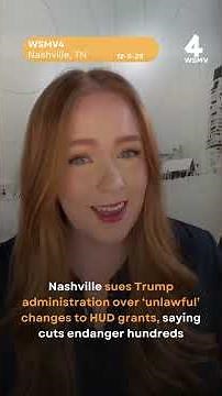 Metro Nashville suing Trump admin. over changes to HUD grants