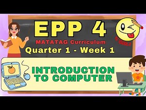 EPP 4 MATATAG Curriculum Quarter 1 - Week 1 (Lesson Slides)