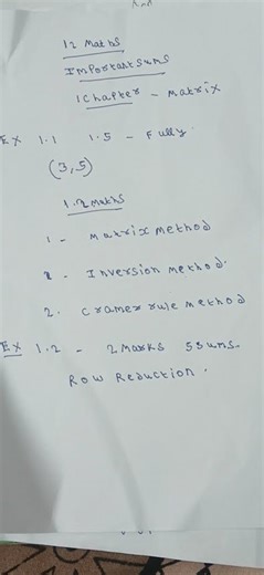 12 general maths important sums public exam