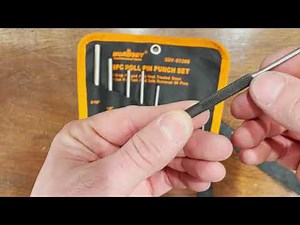 9 Piece Roll Pin Punch Set Review