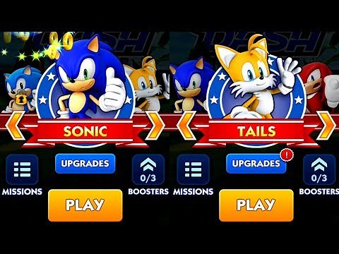 Sonic Dash SONIC VS TAILS Android iPad iOS Gameplay HD
