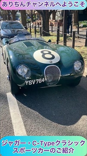 @arichin Introducing the Jaguar C-Type Classic Sport Car Walkaround #jaguar #shorts