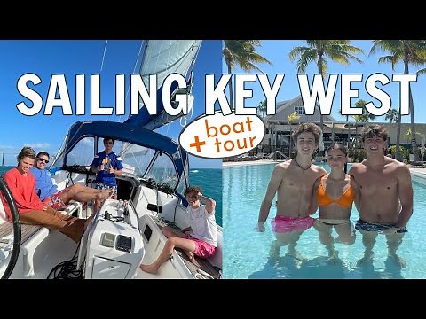 SAILING Key West on Spring Break | Touring Our 48 Foot YACHT