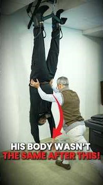 *INVERSION THERAPY* NATURAL SPINAL DECOMPRESSION FOR BACK PAIN RELIEF! 🙌🔥