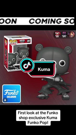 First Look at Exclusive Kuma Funko Pop!