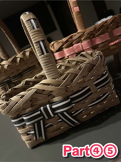 カゴ編みのハンドメイドテクニックガイド
