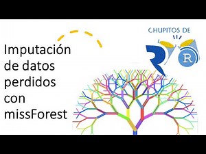 Imputing missing data with decision forests. missForest. [R Shots]
