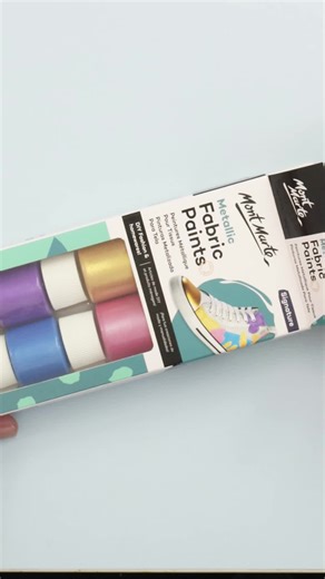 Transform Your Fashion with Metallic Fabric Paints