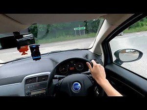 Fiat Punto Grande 1.2L Active - POV Test Drive