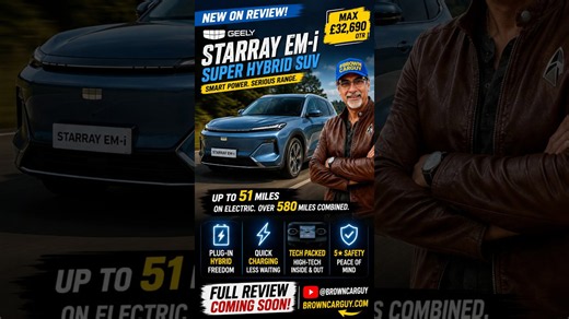 Testing Geely Starray EM-i