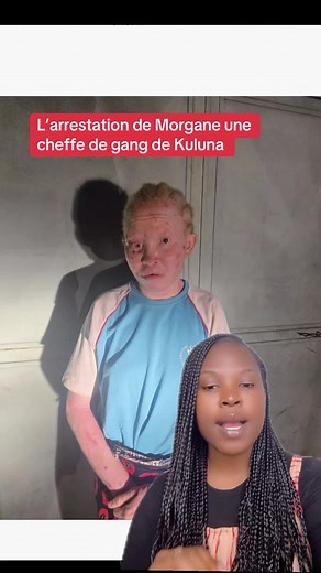 Arrestation de Morgane, cheffe de gang à Kuluna