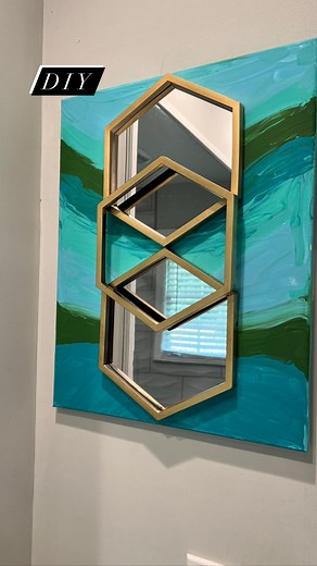 4.4K views · 210 reactions | My Guest bathroom wall designs are done! Check them out. These are all DIY designs that look high end but at a fraction of the cost  ✨✨Follow @k.mooredecor decor for Home decor Inspiration  : : : : : : : : : : : : : : : : : #wallart #walldecor #walldecoration #diy #diyhomedecor #modernart #diydecor #diycrafts #modernhome #bathroomdecor #bathroominspiration #creative | K Moore Decor | Facebook