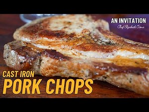 Cast Iron Pork Chops | How to Make the BEST Juicy Pork Chops at Home