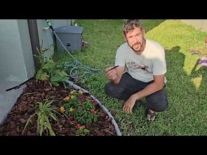 EasyFlex No-Dig Landscape Edging with Anchoring Spikes, 2.7 in Tall Decorative Stone-Look Border