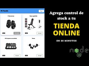 3) Agrega control de stock a tu tienda online usando NodeJs y Express. | UtilAPIs
