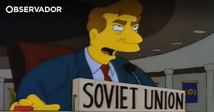 Em 1998 (e uma vez mais) os Simpsons previram o retorno da União Soviética