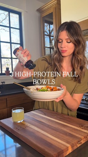 My top 3 HIGH-PROTEIN FALL BOWLS that can be made quickly, easily, and are SO flavorful! ✨ >> Comment “RECIPES” to get these sent straight to your inbox! If you’re planning for the week ahead, then these easy, cozy bowl recipes are so flavorful, easy to make, and anything but boring. I’ve been making these recipes for years and they’re still my top favorites, but especially for fall! 🍂 Here’s what’s included: 1. Hot Honey Ground Beef Bowls While the ingredients are creative (things I never woul