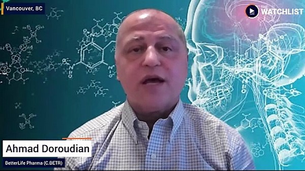 BetterLife Pharma With CEO, Ahmad Doroudian