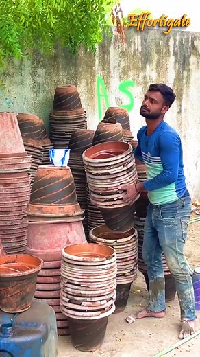 "Creative Flower Pot Making with Stunning Colors" | Effortigate