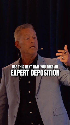 Expert deposition questioning for plaintiffs lawyers (try this)