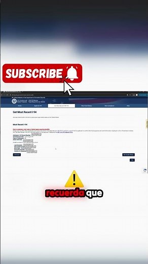 Cómo OBTENER tu I‑94 con el ALIEN NUMBER (A‑Number) #uscis #usa #i94 #tutorial #i130 #inmigración