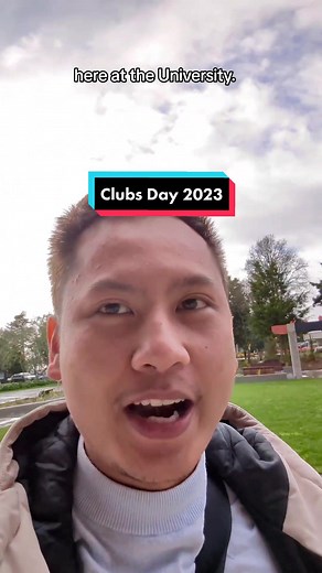 Exploring Clubs Day at The Pā with International Student Manuel