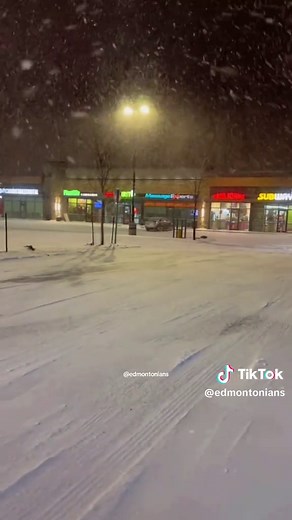 Extreme Winter Storm Hits Edmonton: -18°C Blizzard Conditions