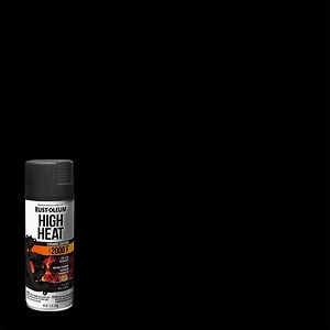 Reviews for Rust-Oleum Automotive 12 oz. High Heat Flat Black Protective Enamel Spray Paint | Pg 1 - The Home Depot