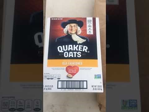 Oatmeal for long term food storage
