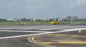 15K views · 376 reactions | Runway surface friction test conducted today at Vadodara Airport by ASFT vehicle to ensure safe aircraft movement. | Our Vadodara | Facebook
