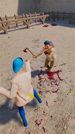 Woodaxe Commoner | Heavy Handed Half Sword Medieval Ragdoll Physics Duel