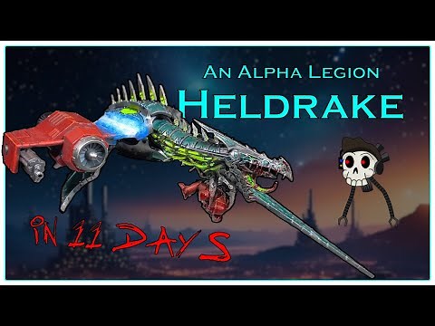 Building a TRANSFORMING Alpha Legion Heldrake!