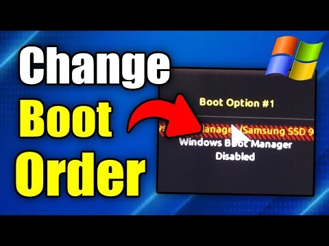 How To Change Drive Boot Order In Computer BIOS on Windows PC (After Cloning)